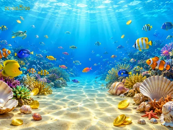 Antarmuka kontrol Star Fishing dewaslot99 di perangkat seluler